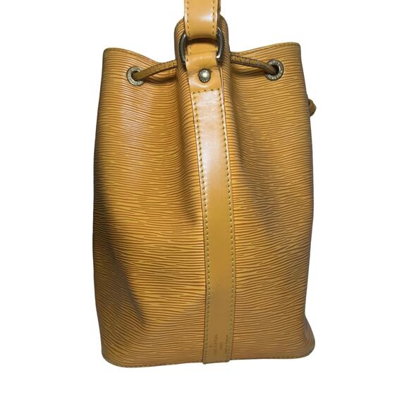 Louis Vuitton Noé Epi Cipango Gold Bucket Bag Shoulder Purse 1994 France - Picture 11 of 16